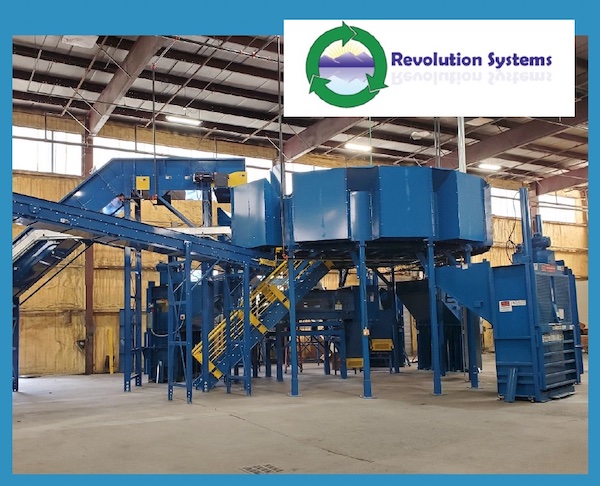 Learn about the new way to process recycled materials - REVOLUTION SYSTEMS  MINI MATERIAL RECOVERY FACILITY !!! 