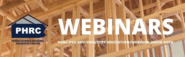 Webinar banner image with wood studs
